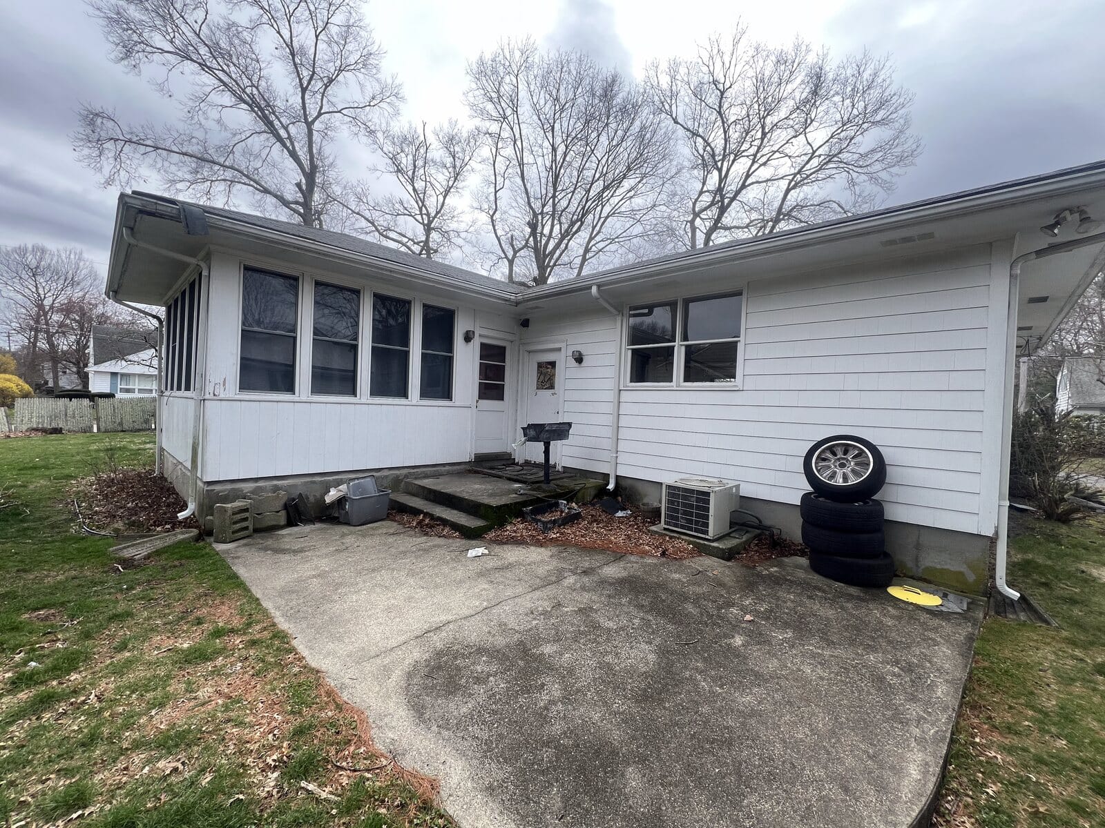 Single-family ranch home in Brockton MA we buy for cash